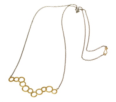 Positioned Links #33907 | Necklaces by Miriam Sharlin