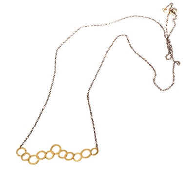 Positioned Links #33908 | Necklaces by Miriam Sharlin