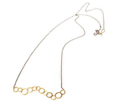 Positioned Links #33910 | Necklaces by Miriam Sharlin