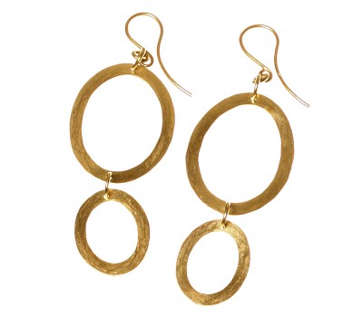 Dangling Parts #34016 | Earrings by Miriam Sharlin