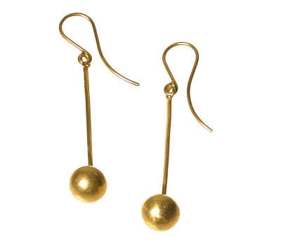 Spheres #34058 | Earrings by Miriam Sharlin