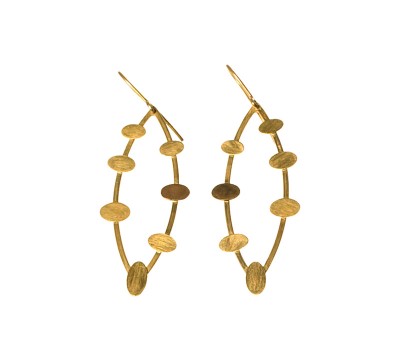 Scattered Drops #34060 | Earrings by Miriam Sharlin