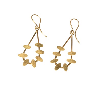 Scattered Drops #34068 | Earrings by Miriam Sharlin